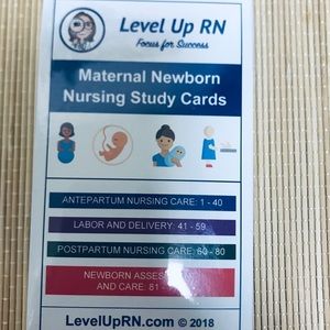 ✨CATHY PARKES Maternal Newborn Flash Cards✨